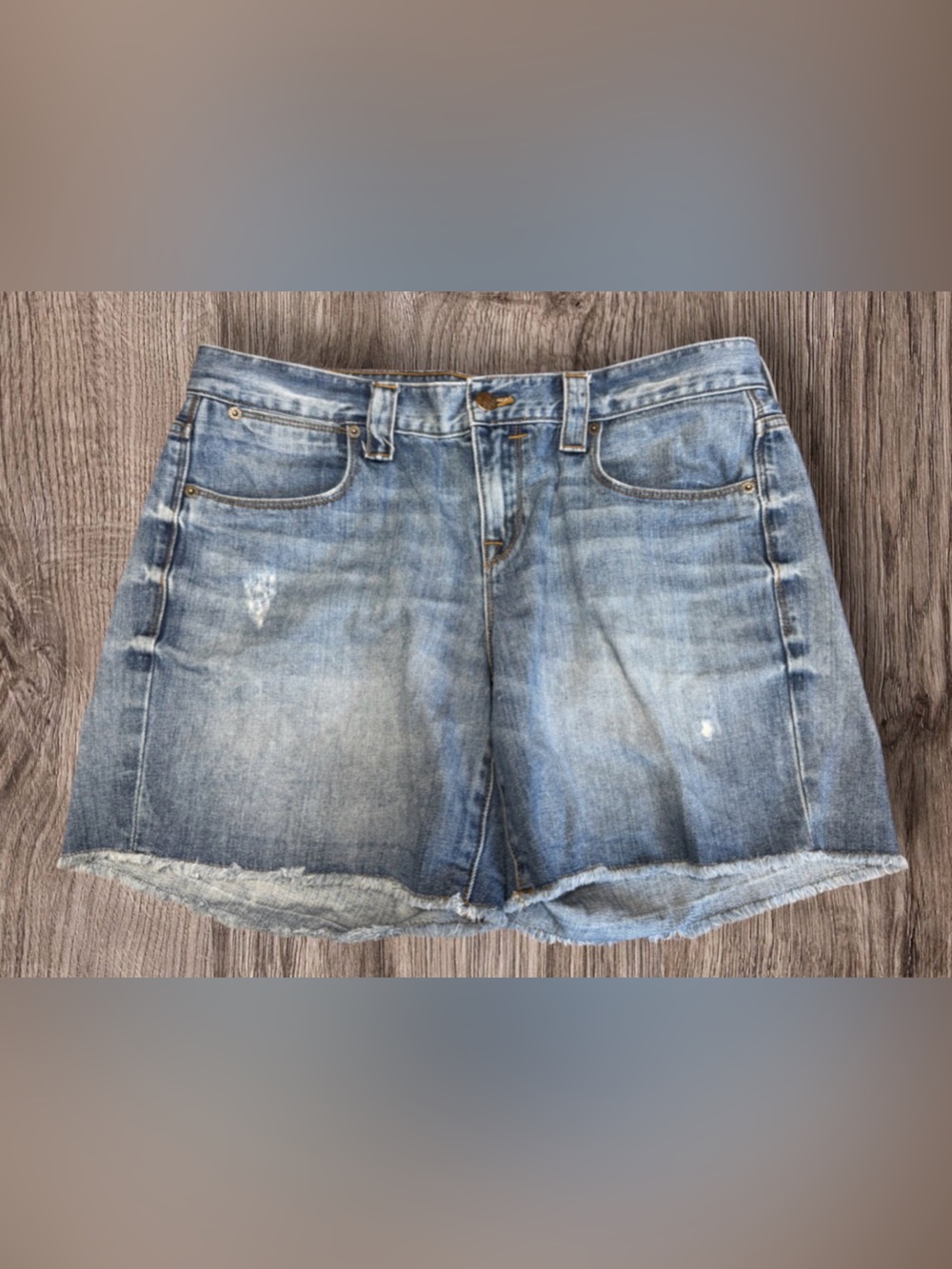 EUC J. Crew raw edge shorts SZ 30 length 6 inches